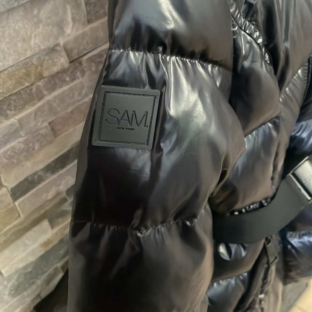 Sam Girls Black Soho Coat - Picture 8 of 17